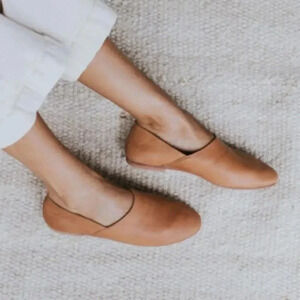 St. Agni George Glove Shoe - Tan Leather